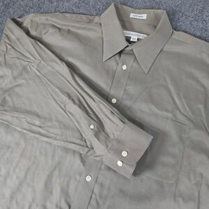 Joseph & Feiss Dress Shirt Non Iron Button Up Long Sleeve Office Career 17 32/33